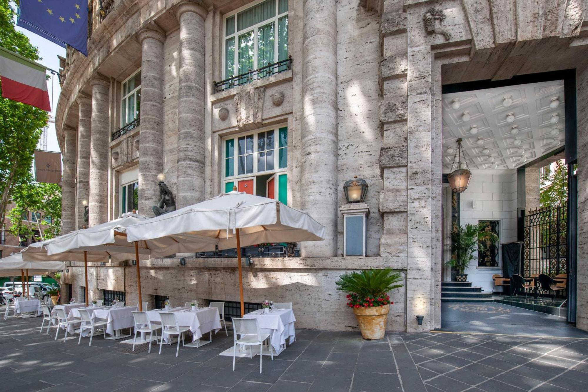 แกรนด์ โฮเทล ปาลาเช โรม Hotel ภายนอก รูปภาพ